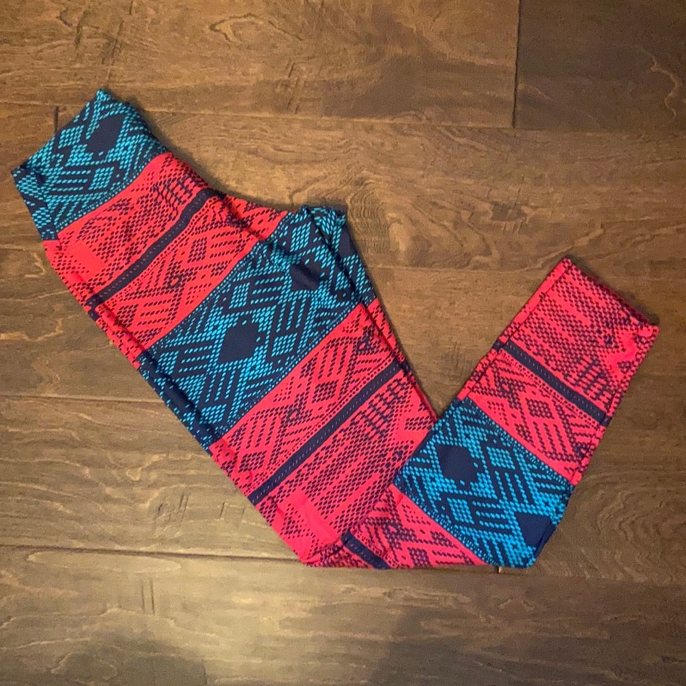 Liquido pattern yoga leggings size:S